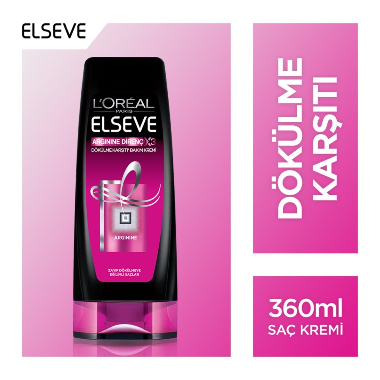 Elseve Argınıne Direnç Saç Kremi 360 ml