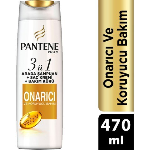 Pantene 3'ü 1 arada Onarıcı Şampuan 470 ml