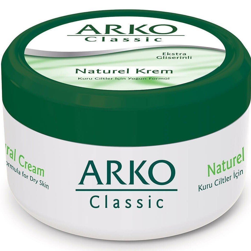 Arko Classic Ekstra Gliserinli Naturel Krem 300 ML