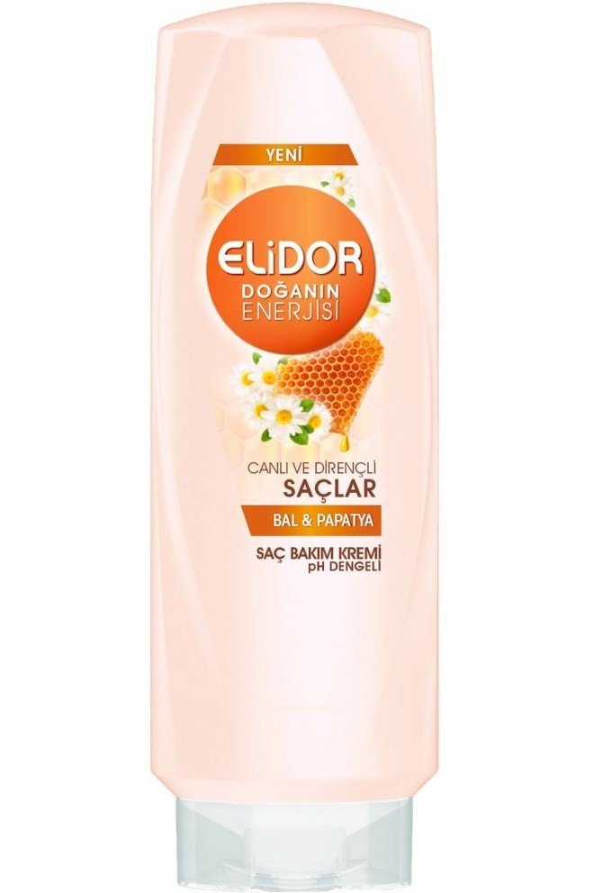 Elidor Doğanın Enerjisi Canlı ve Dirençli Saçlar için Saç Kremi 500 ml