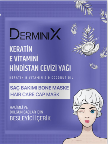 Derminix Hindistan Cavizi Saç Bonesi