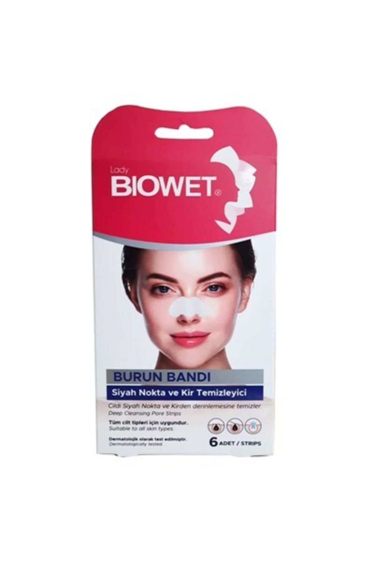 Biowet 6'lı Siyah Nokta Burun Bandı