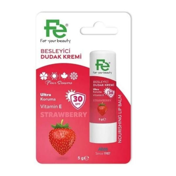 FE VİTAMİN E STRAWBERRY DUDAK NEMLENDİRİCİ