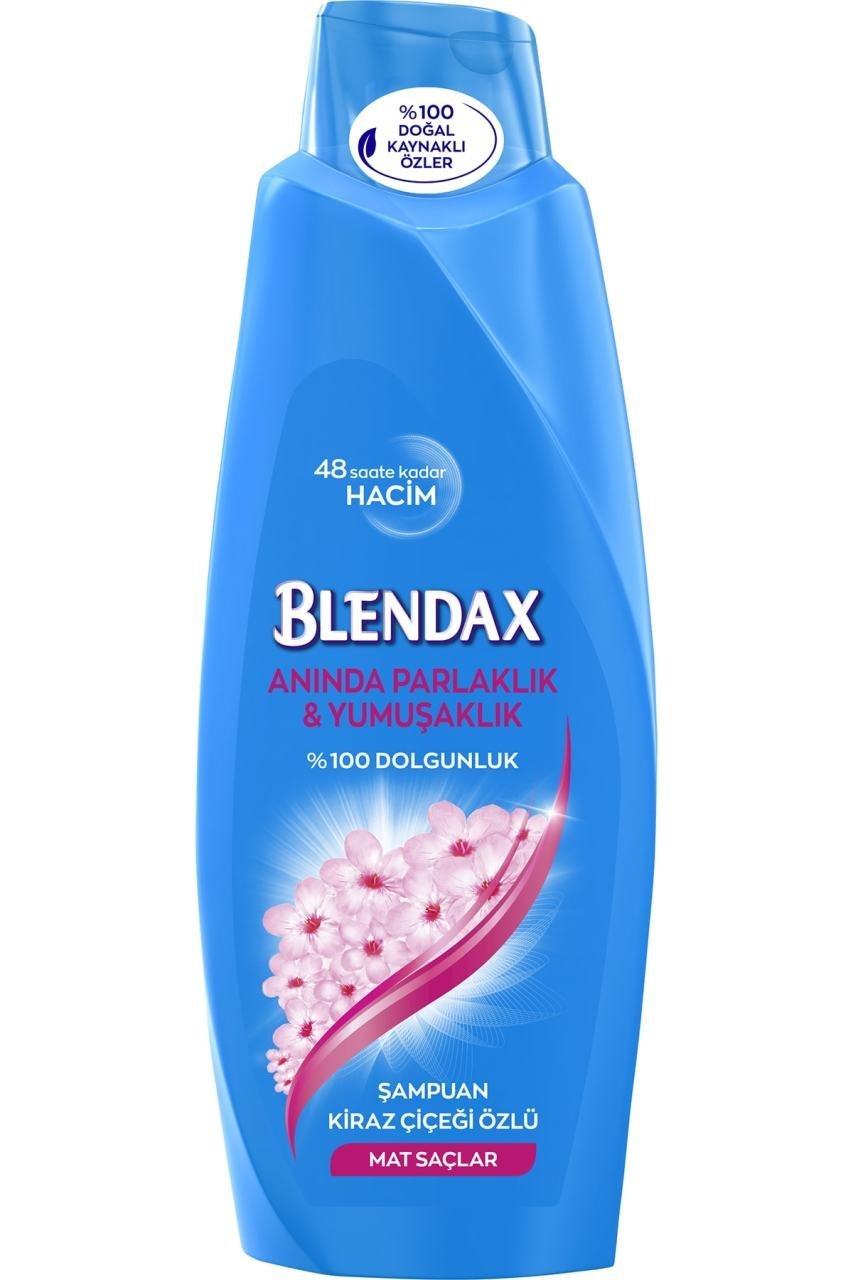 Blendax Kiraz Çiçeği Özlü Anında Parlaklık & Yumuşaklık Şampuanı 550 ml