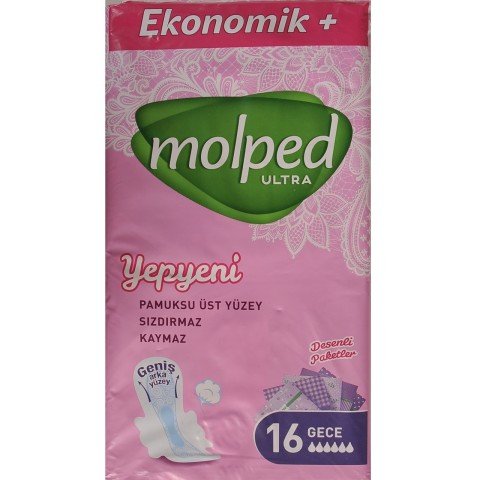 Molped Süper Ekonomik 16' lı Gece Ped
