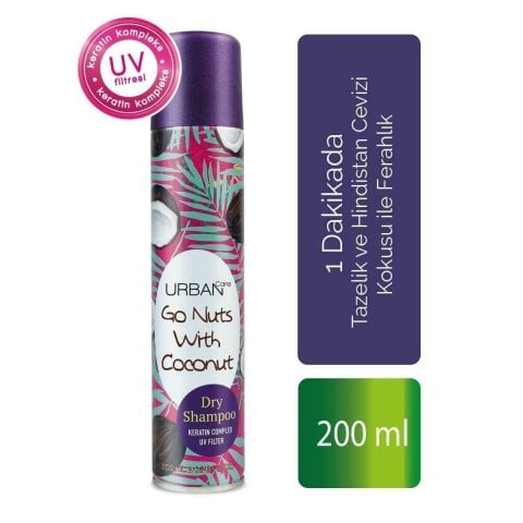 Urban Go Nuts With Coconut Kuru Şampuan 200 ml