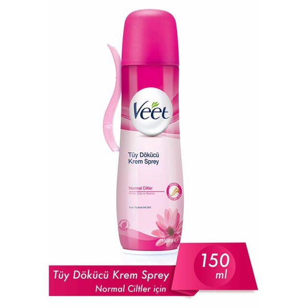 Veet Normal Ciltler Tüy Dökücü Krem Sprey 150 ml