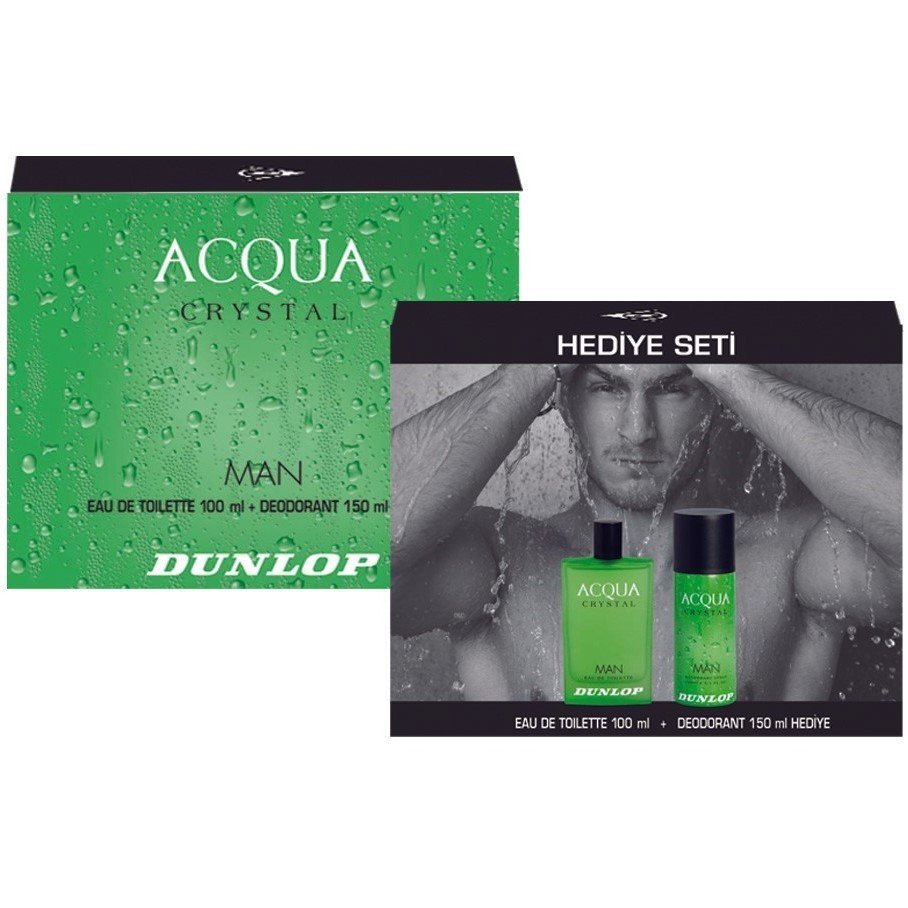 Dunlop Acqua Crystal Parfüm Seti
