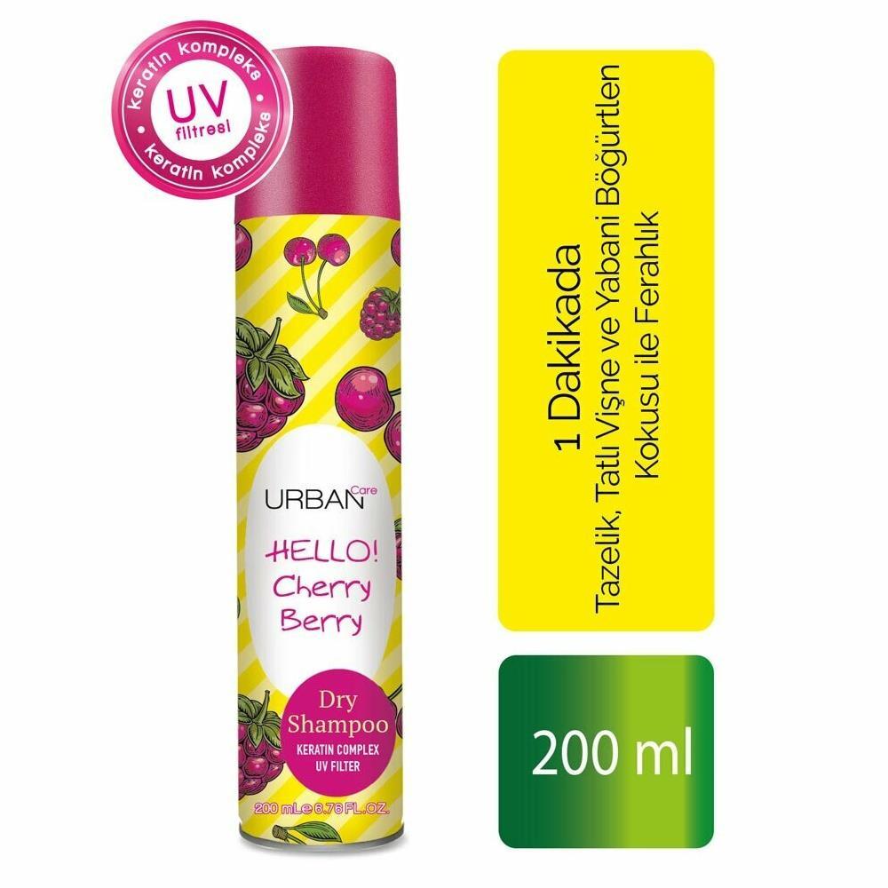 Urban Hello Cherry Berry Kuru Şampuan 200 ml