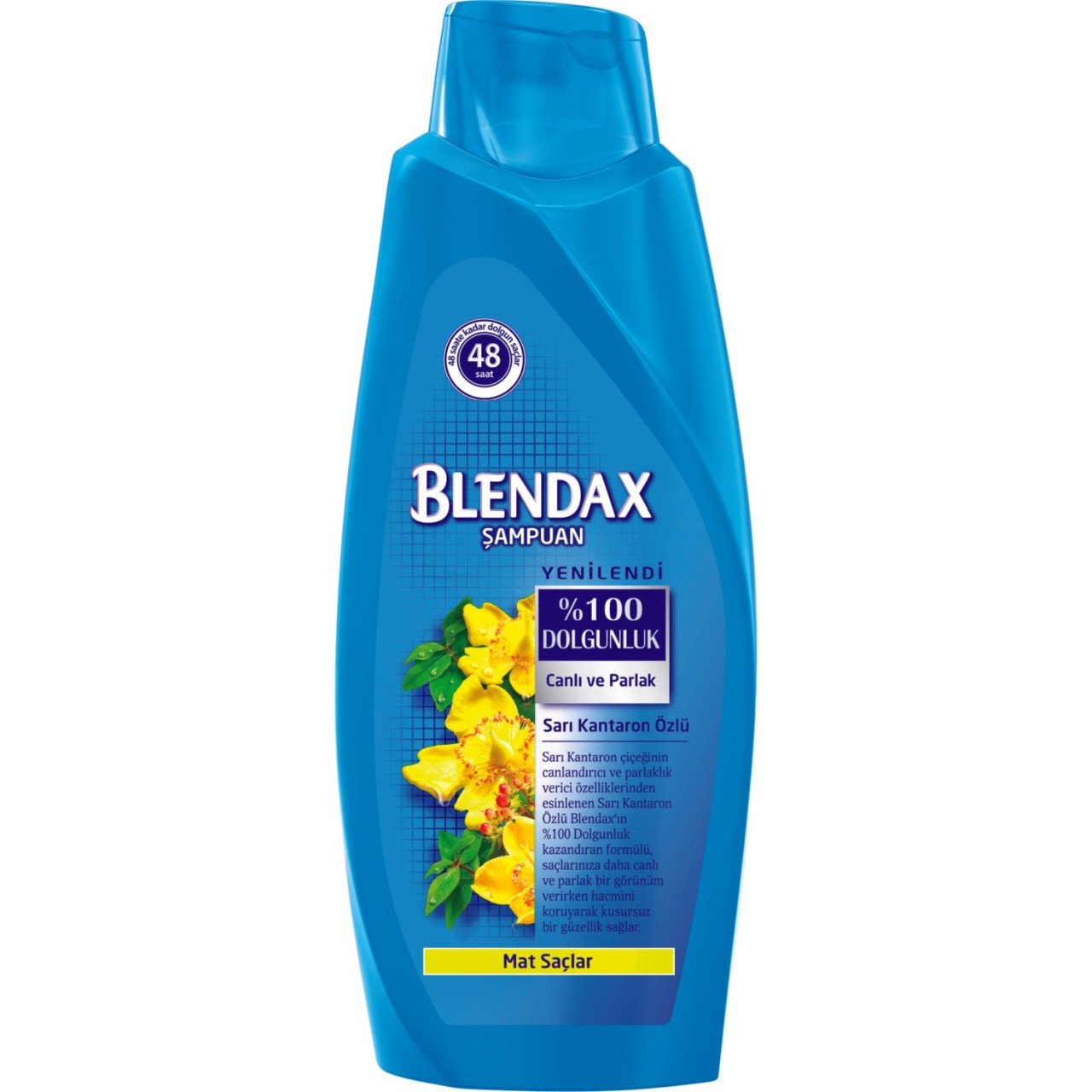 Blendax Sarı Kantaron Özlü Mat Saçlar Şampuan 550 ml