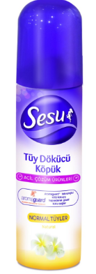Sesu Normal Tüyler Tüy Dökücü Köpük 150 ml