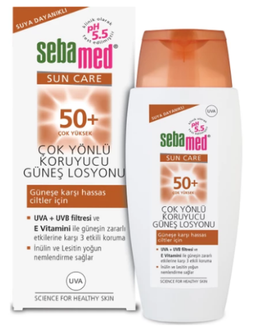 Sebamed 50+ Faktör Çok Yönlü Koruyucu Güneş Losyonu 150 ML