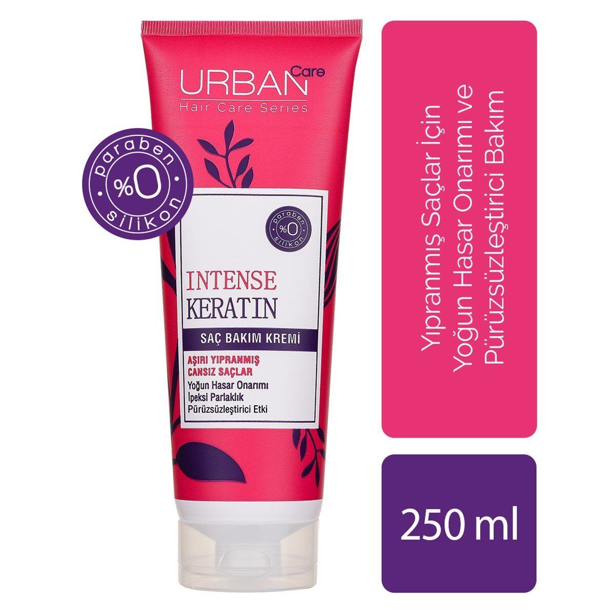 Urban Intense & Keratin Saç Bakım Kremi 250 ml