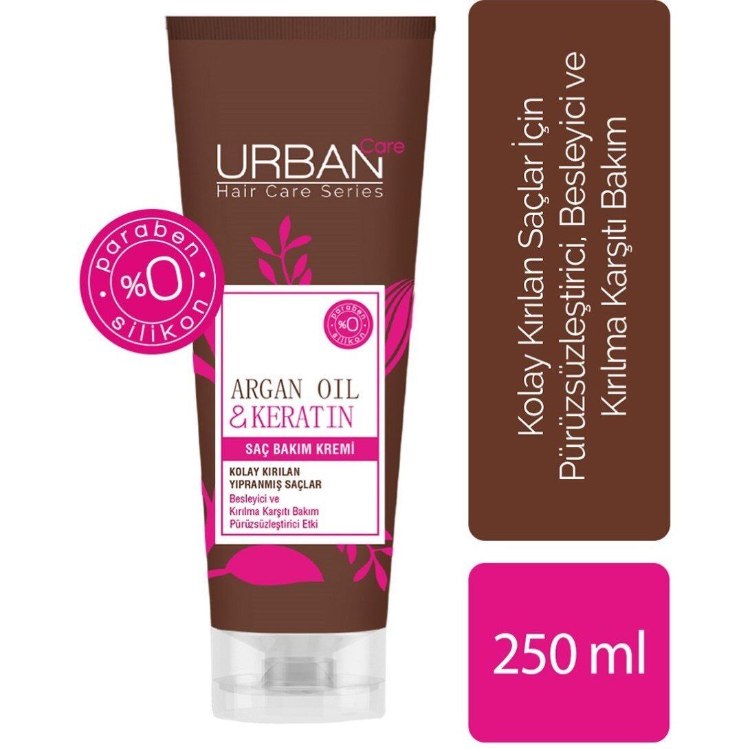 Urban Argan Oıl & Keratin Saç Bakım Kremi 250 ml
