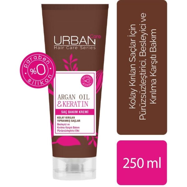Urban Argan Oıl & Keratin Saç Bakım Kremi 250 ml