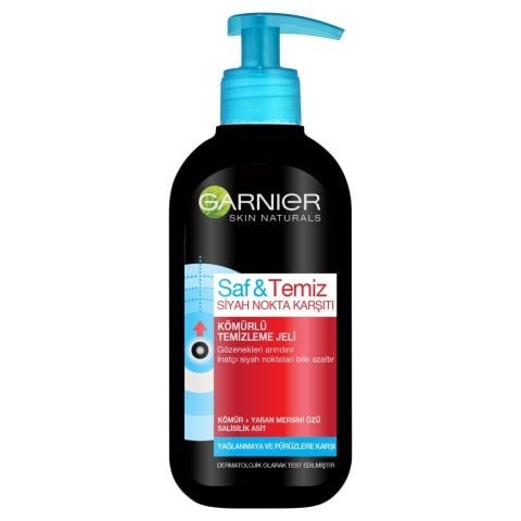 Garnier Kömürlü Siyah Nokta Karşıtı Temizleme Jeli 200 ML