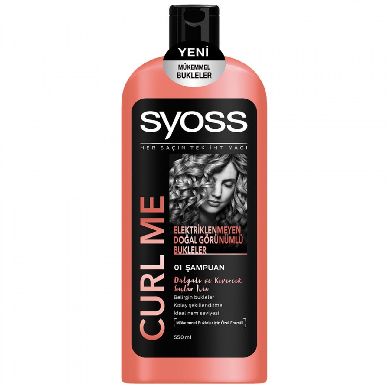 Syoss Curl me Şampuan 550 ml