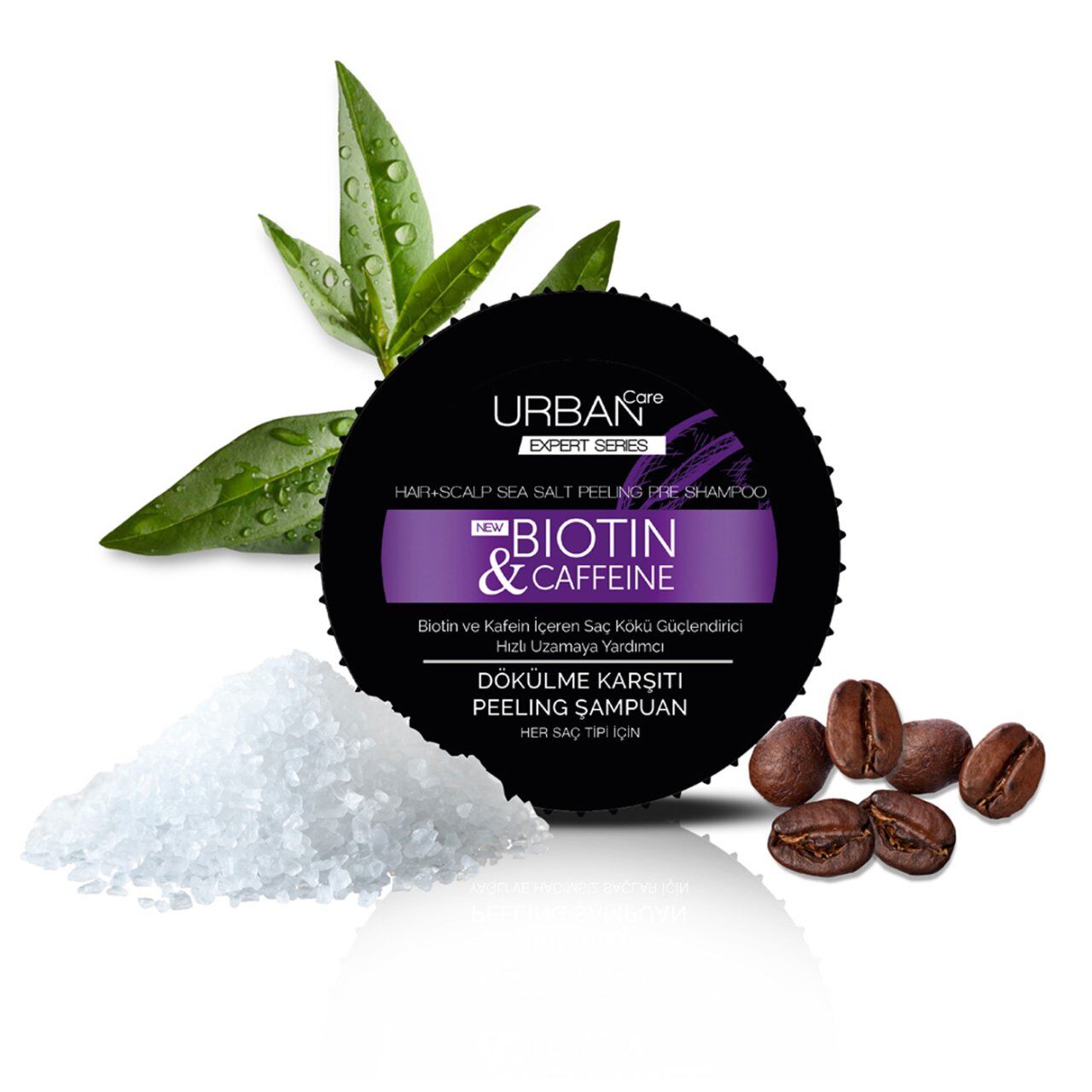 URBAN EXPERT BİOTİN & CAFFEIN PEELİNG ŞAMPUAN