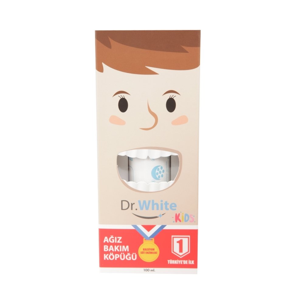 Dr. White Erkeklere Özel Ağız Bakım Köpüğü 100 ML