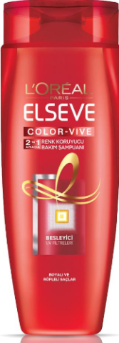 Elseve 2'si 1 Arada Colour-vive Şampuan 550 ml