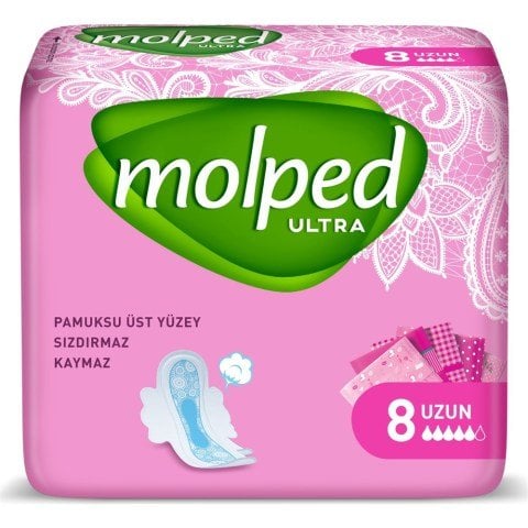 Molped Ultra Uzun  8'lı Ped