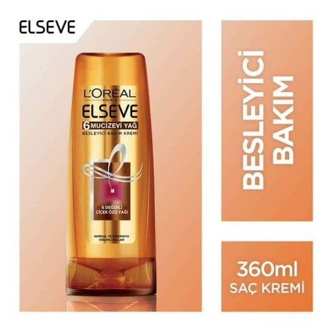 Elseve 6 Mucizevi Yağ Saç Kremi 360 ml