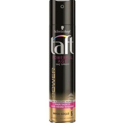 Taft Powerful Age Saç Spreyi 250 ml