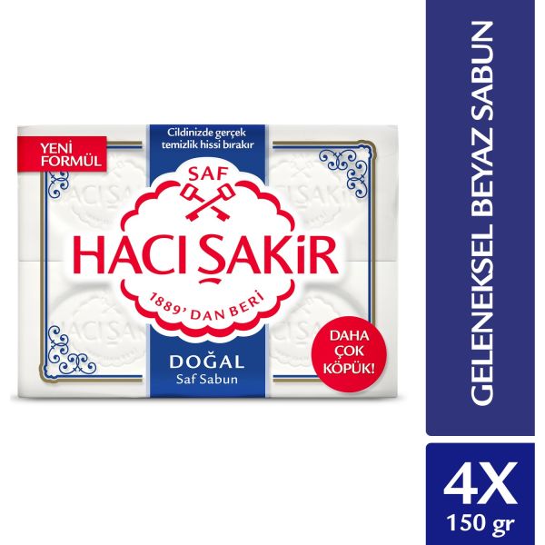 Haci Şakir Doğal Saf Sabun 600 gr
