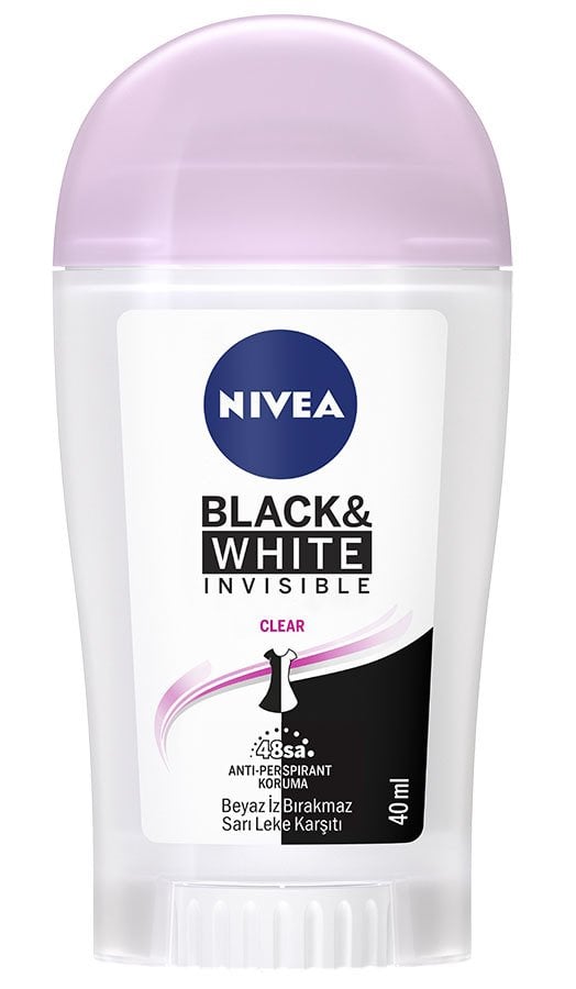 Nivea Black & White İnvisible Clear Stick 40 ml