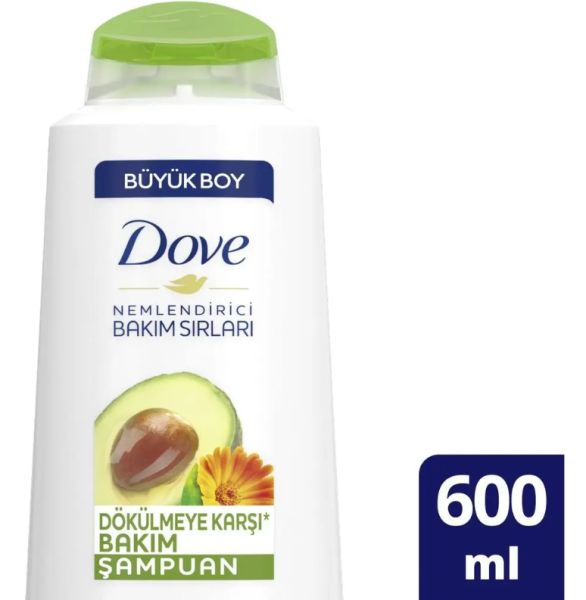 Dove Dökülmeye Karşı Bakım Şampuan Avokado Özlü 600 ml
