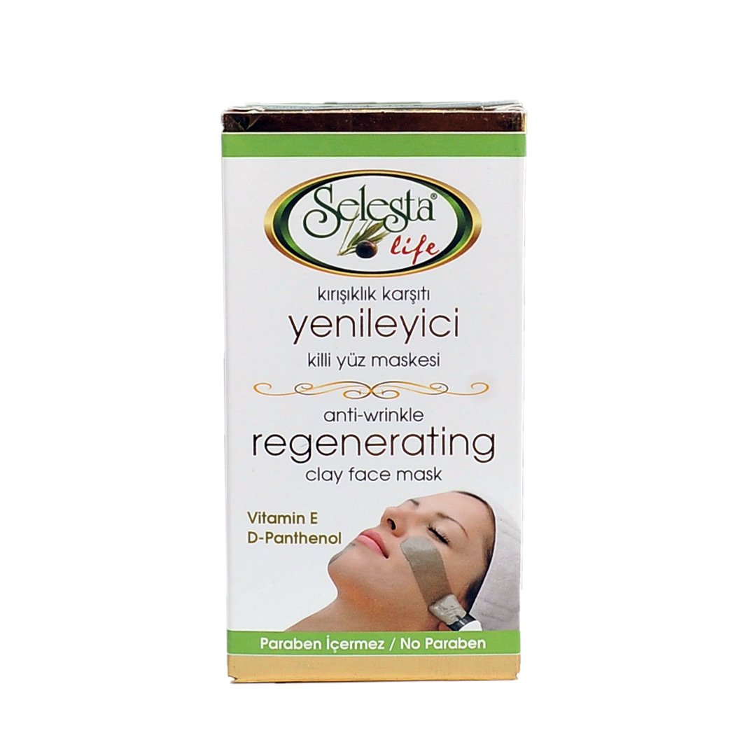 Selesta Kırışıklık Karşıtı Killi Yüz Maskesi 75 ML