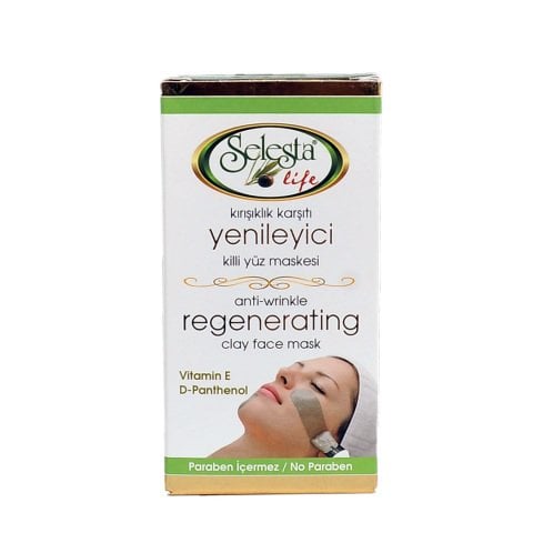Selesta Kırışıklık Karşıtı Killi Yüz Maskesi 75 ML
