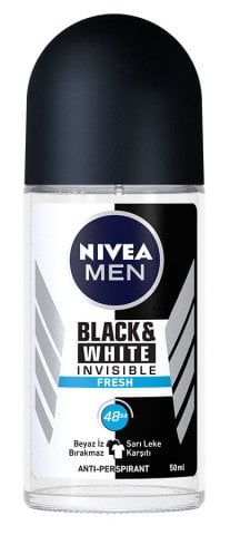 Nivea Black & White Invisible Fresh Roll on 50 ml