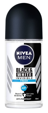 Nivea Black & White Invisible Fresh Roll on 50 ml