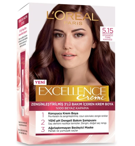 Excellence Creme Boya 5-15 Efsanevi Türk Kahvesi