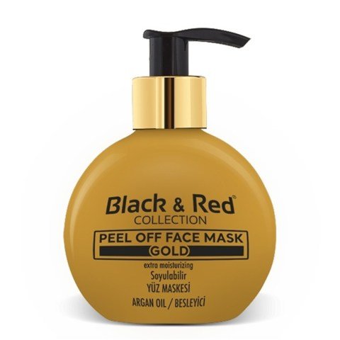 Black & Red Soyulabilir Altın Maske 250 ML