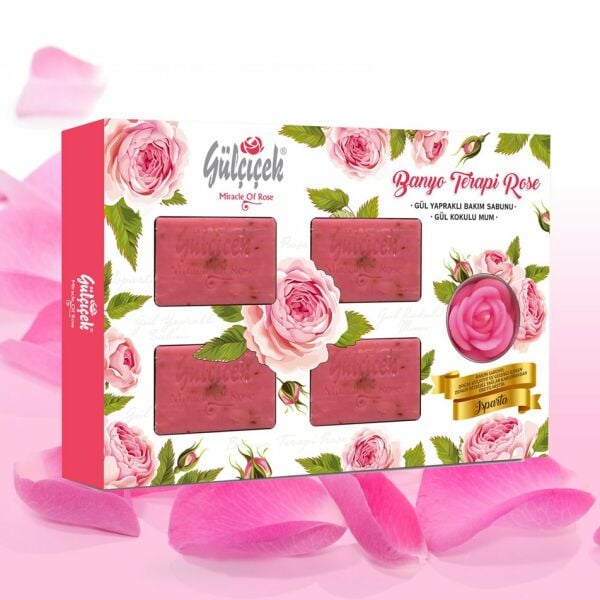 Gülçiçek Gül Banyo Terapi Set