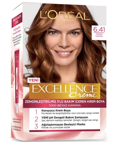 Excellence Creme Boya 6-41 Fındık Kahve