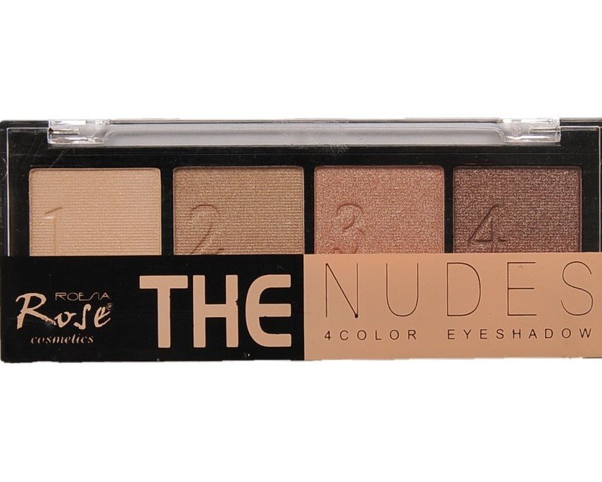Roesia Rose Nudes 4 Color Eyeshadow No:02