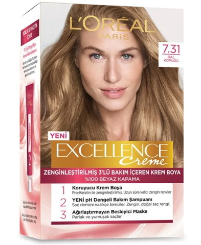 Excellence Creme Boya 7-31 Bal Köpüğü