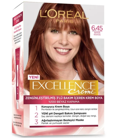Excellence Creme Boya 6-45 Çikolata Kahve