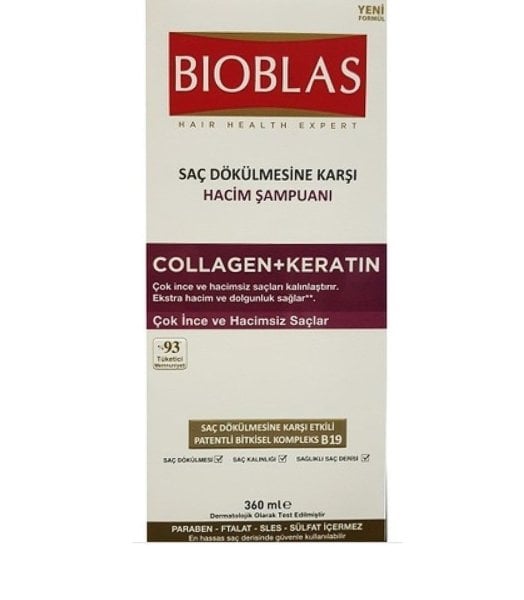 Bioblas Saç Bakım Karşı Hacim Şampuanı 360 ml