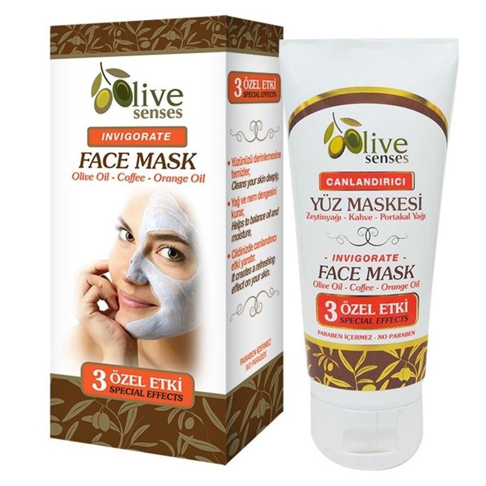 Olive Senses Canlandırıcı Yüz Maskesi 100 ML