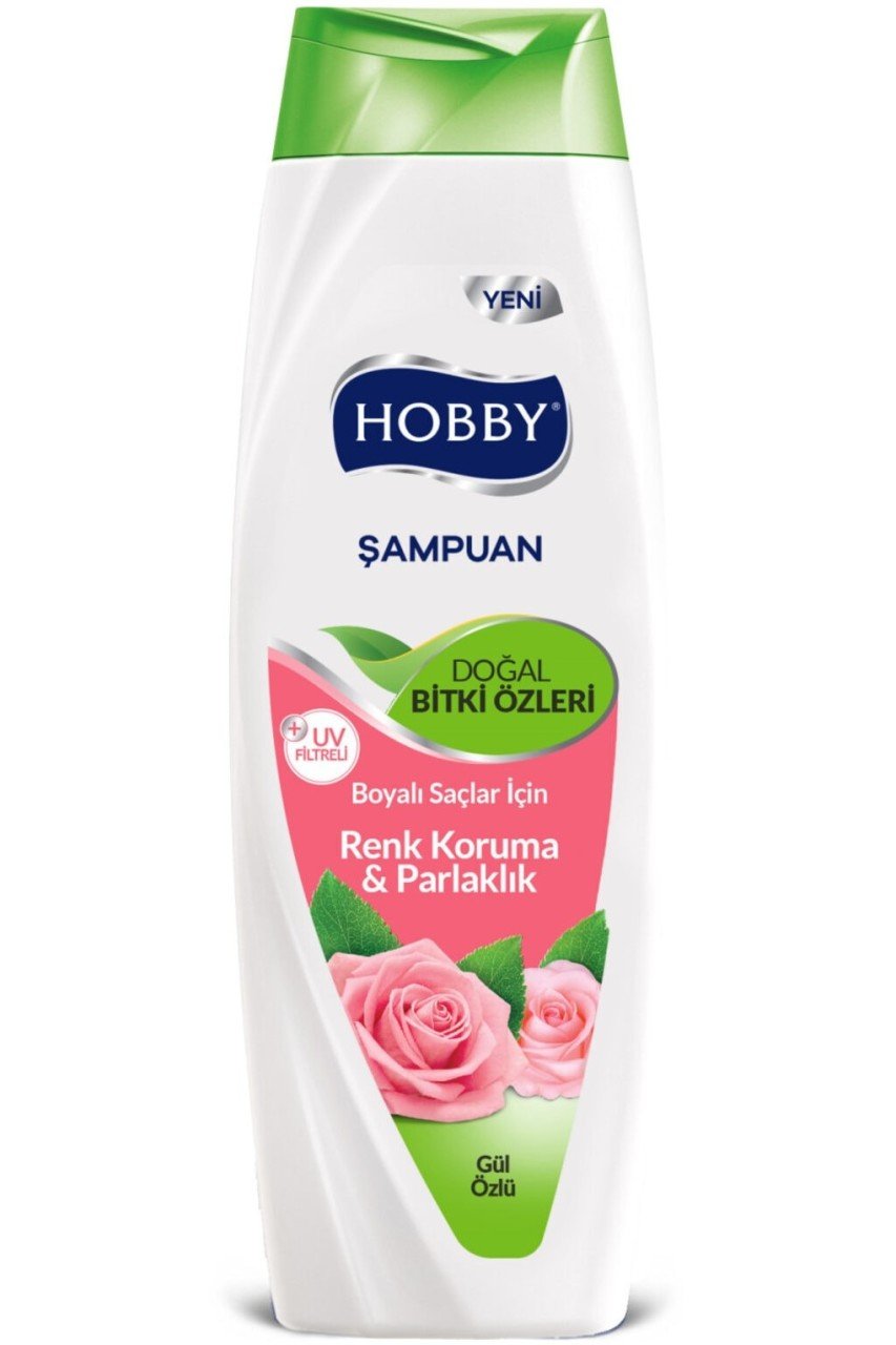 Hobby Boyalı Saçlar İçin Gül Özlü Şampuan 600 ml