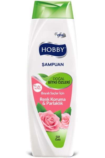 Hobby Boyalı Saçlar İçin Gül Özlü Şampuan 600 ml