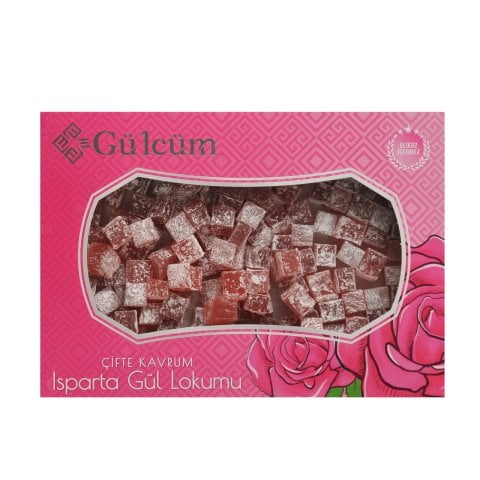 Gülcüm Çifte Kavrulmuş Gül Lokumu 450 gr