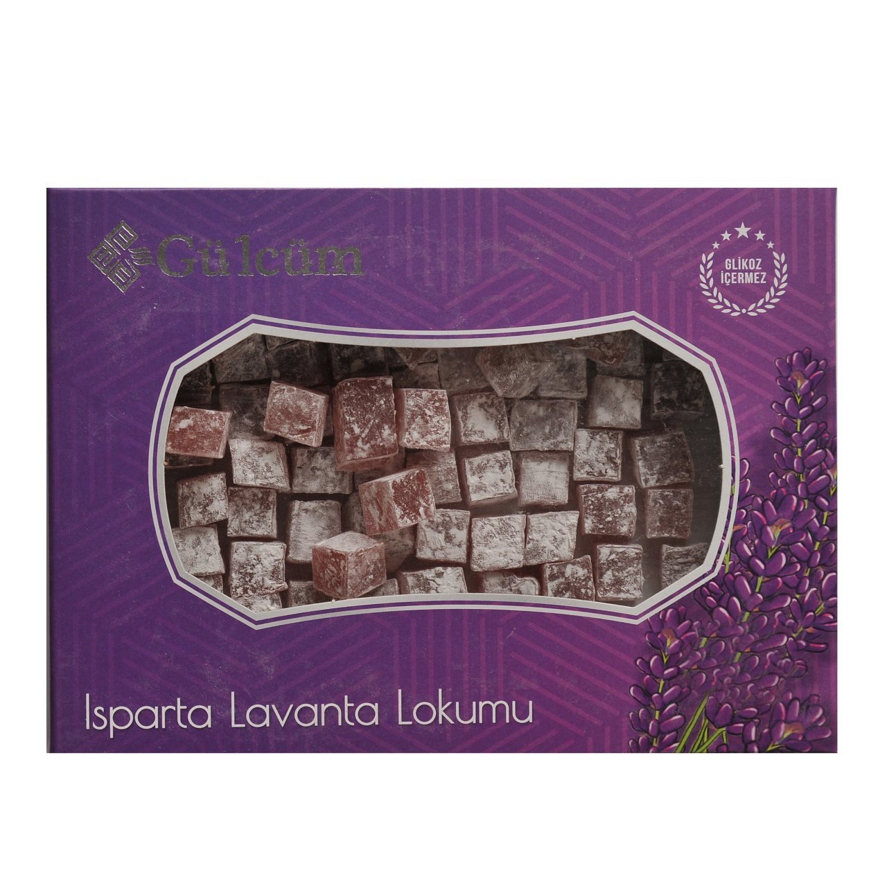 Gülcüm Çifte Kavrulmuş Lavanta Lokum 250 gr