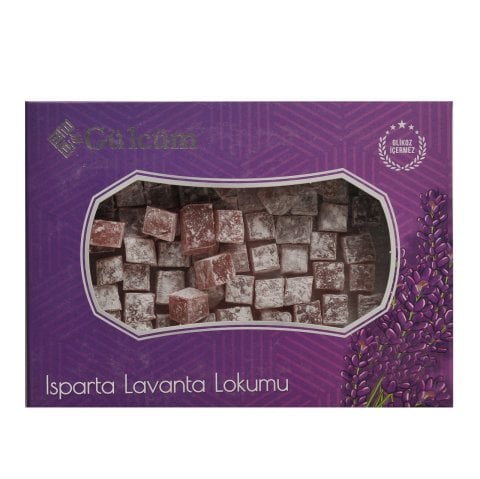 Gülcüm Çifte Kavrulmuş Lavanta Lokum 250 gr