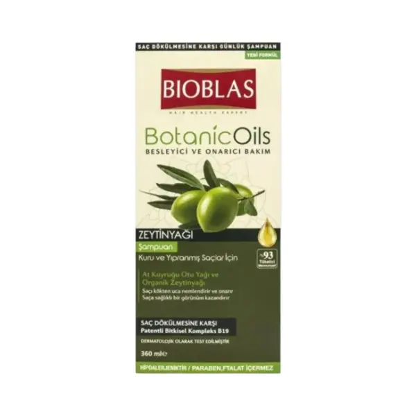 Bioblas Saç Dökülmesine Karşı Onarıcı Şampuanı 360 ML