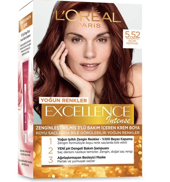 Excellence Intense Boya 5-52 Sıcak Kestane